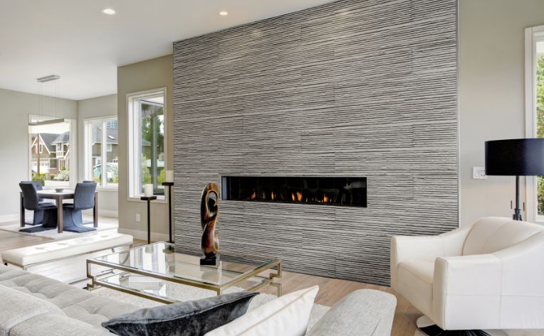 fireplace tile trend